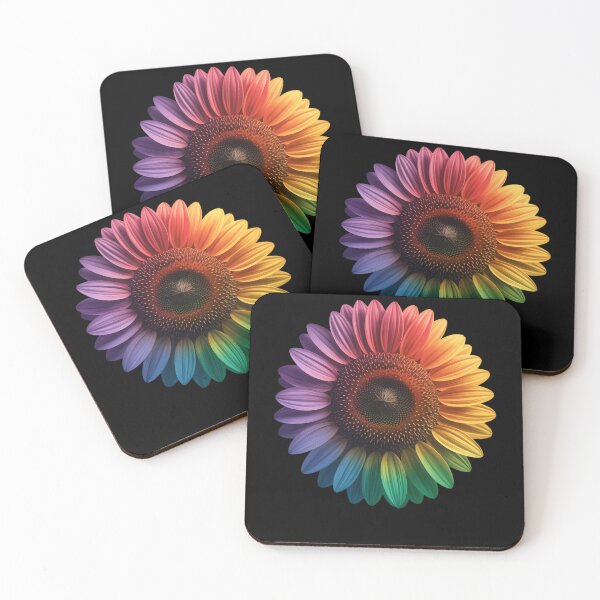 Item preview, LGBTQ Rainbow Sunflower World Flower Pride Be Equality Kind designed and sold by papertaless.