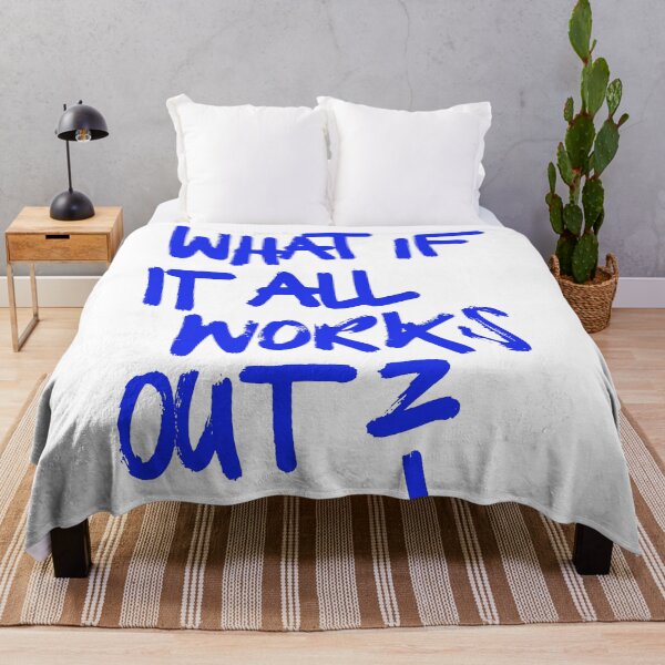 Item preview, What If It All Works Out Quote designed and sold by FriskySloths.