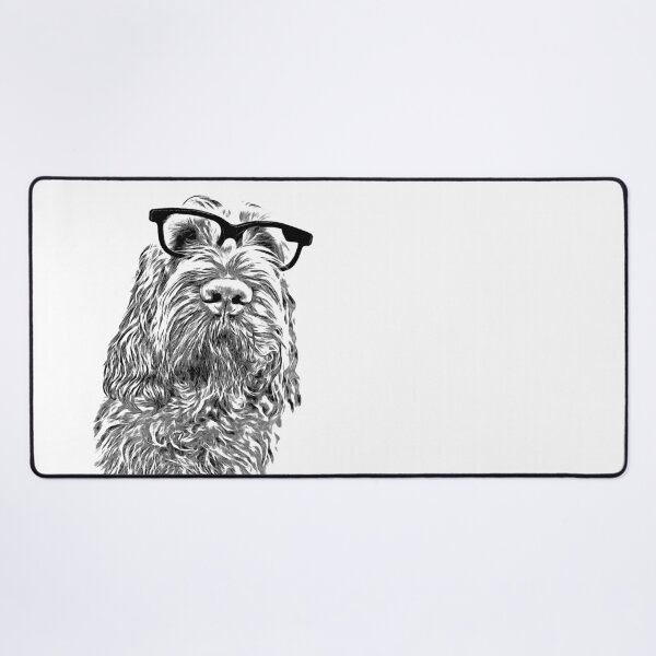 Item preview, Intelligent friend Spinone by heidiannemorris © designed and sold by FOLK ART FUSION.
