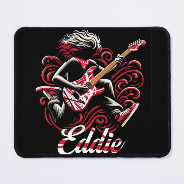 Eddie Van Halen Mouse Pads & Desk Mats for Sale | Redbubble