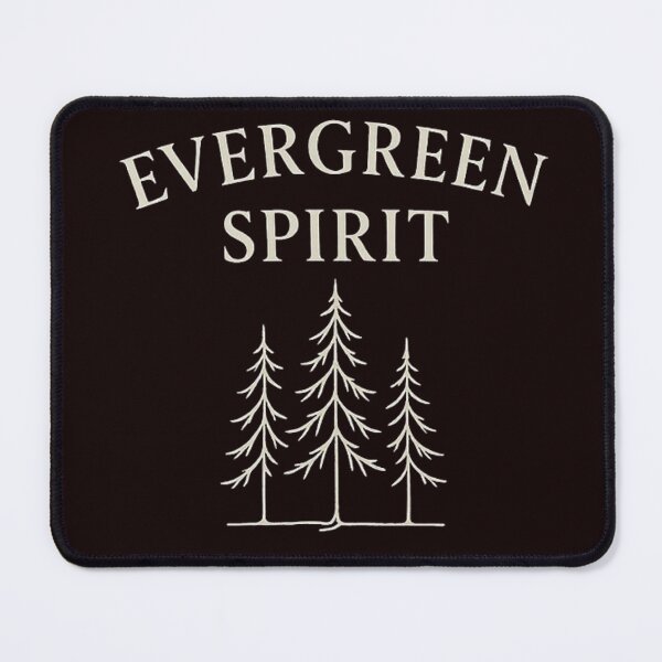 Item preview, Minimal Evergreen Tree Emblem – Nature Lover Gift for Outdoor Aesthetic designed and sold by kakaworld.