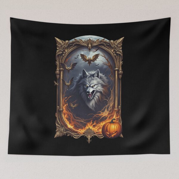 Item preview, Gothic Werewolf's Fury Frame designed and sold by CamillaCreation.