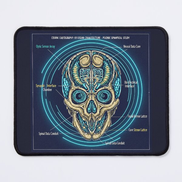 Item preview, Cosmic Cartography: Xylosian Craniitecture - Psionic Synaptical Study designed and sold by Cosmic Cartography.