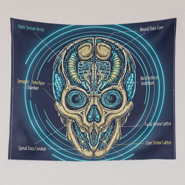Item preview, Cosmic Cartography: Xylosian Craniitecture - Psionic Synaptical Study designed and sold by Cosmic Cartography.
