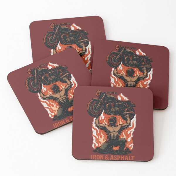 Item preview, Iron & Asphalte - Strenght meet speed designed and sold by DesignArtShop06.