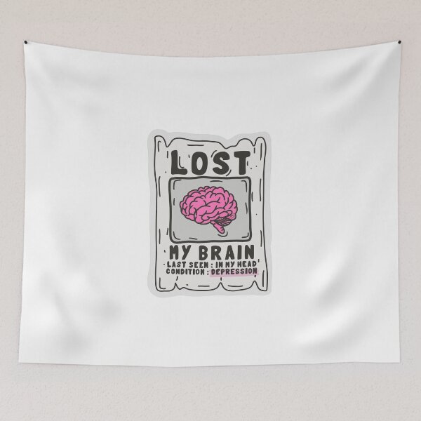 Item preview, Lost My Brain designed and sold by O2 Artistry.