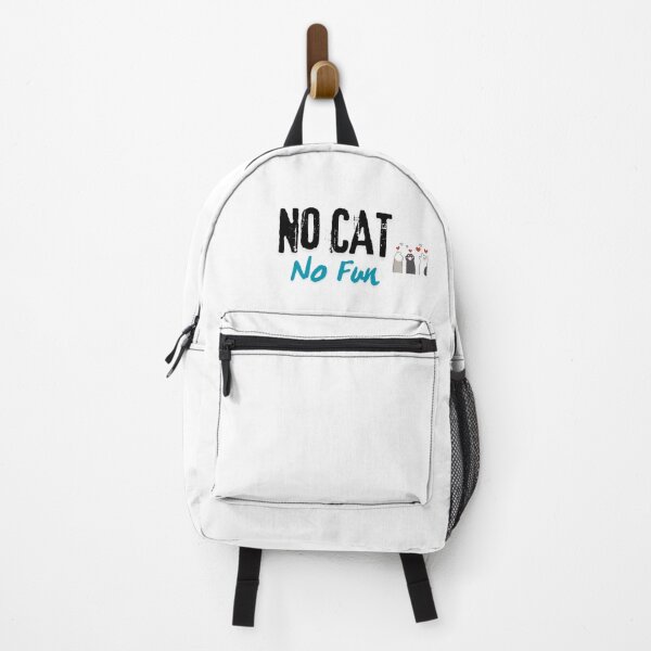 Item preview, No Cat,No Funny-Funny Cat Quote for Cat lovers designed and sold by HappyMamaS.
