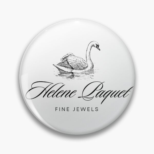Item preview, Luxury Black and White Swan Design - Classic Vintage Monogram designed and sold by GenZFashion000.