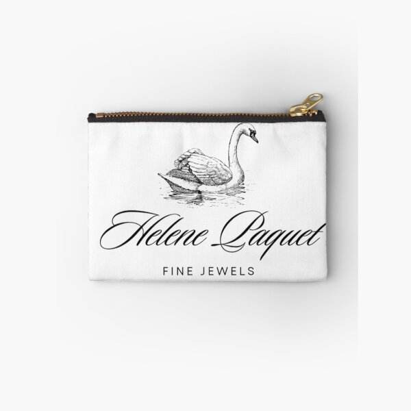 Item preview, Luxury Black and White Swan Design - Classic Vintage Monogram designed and sold by GenZFashion000.