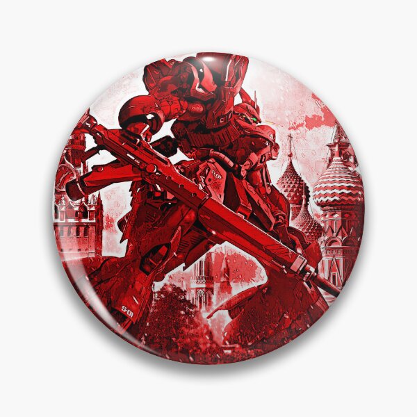 Item preview, SAZABI GUNDAM RUSIA REMASTERED red designed and sold by sabartgunpla.