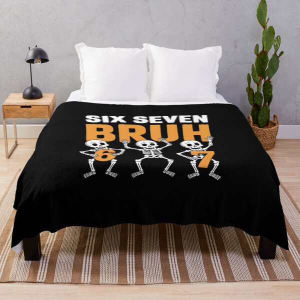 Item preview, Six Seven Bruh - This funny design is perfect for people who love memes, viral jokes, and want to show off their playful, sarcastic personality. designed and sold by ZyziowskyArt.