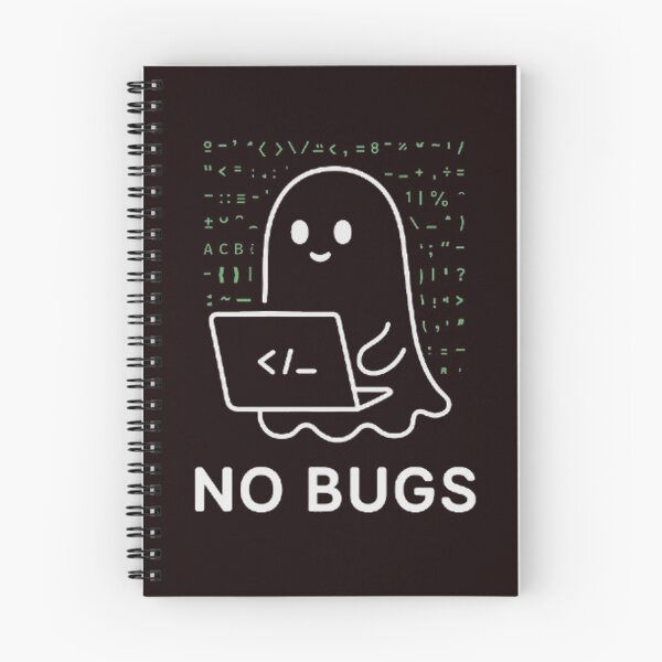 Item preview, Funny Ghost Programmer – No Bugs Coding Gift for Developers designed and sold by kakaworld.