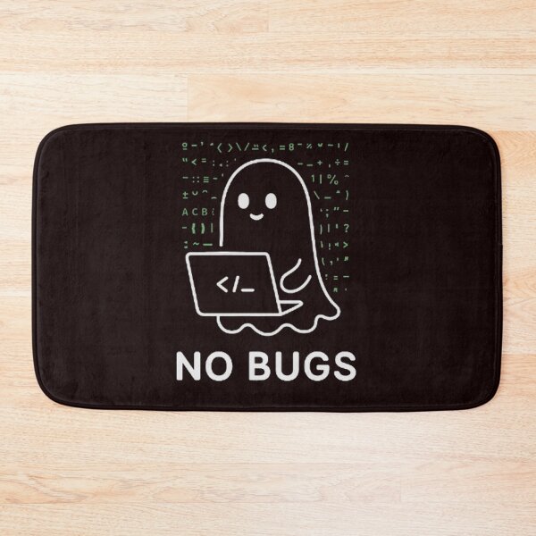 Item preview, Funny Ghost Programmer – No Bugs Coding Gift for Developers designed and sold by kakaworld.