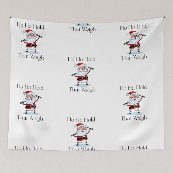 Item preview, Fit Santa Workout | Funny Christmas Gym Design designed and sold by luckyhue.