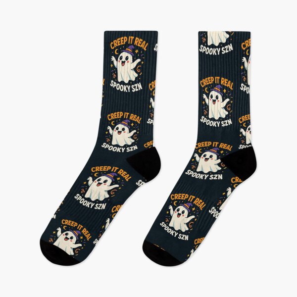 Item preview, Cute Cartoon Ghost in Witch Hat – Funny Halloween Design for Spooky Season Fans designed and sold by kakaworld.