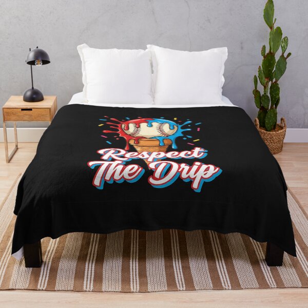 Item preview, Baseball Respect The Drip Ice Cream Melting Youth Boys Drip  designed and sold by diyoor.