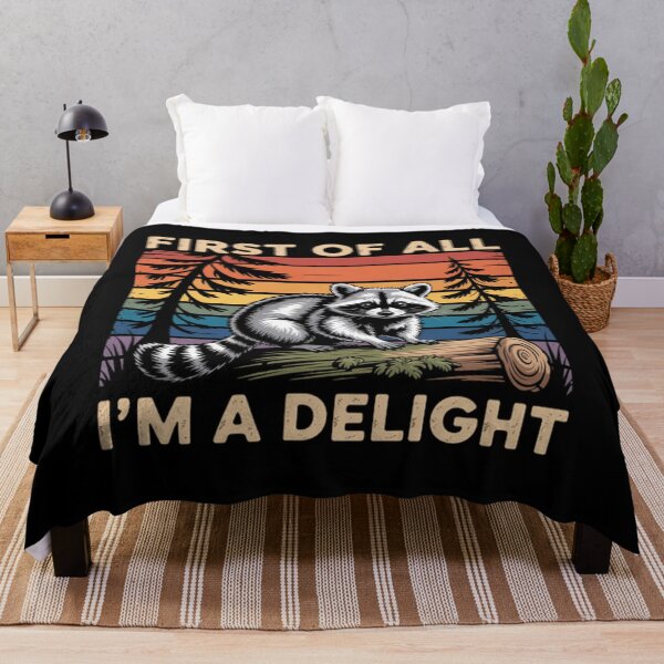 Item preview, Raccoon First Of All Im A Delight Racoon designed and sold by Patricsselin.