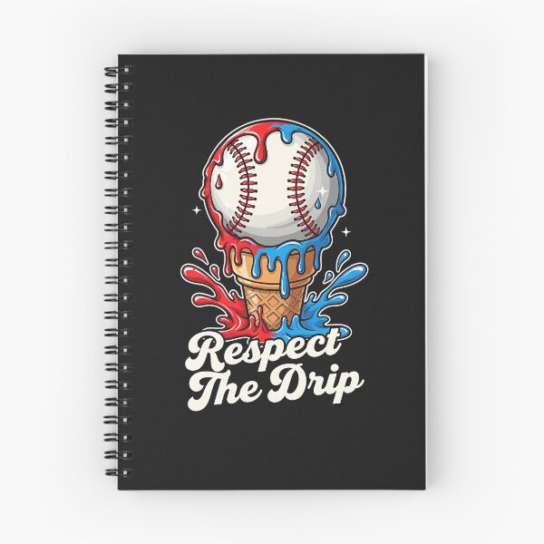 Item preview, Baseball Respect The Drip Ice Cream Melting Youth Boys Drip  designed and sold by diyoor.