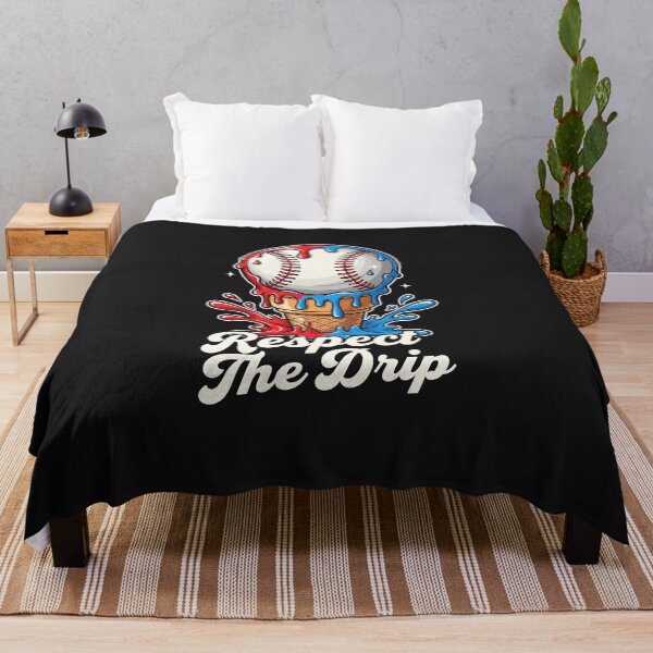 Item preview, Baseball Respect The Drip Ice Cream Melting Youth Boys Drip  designed and sold by diyoor.