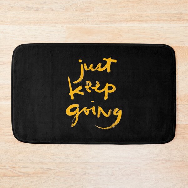 Item preview, Just Keep Going Brush Lettering designed and sold by FriskySloths.