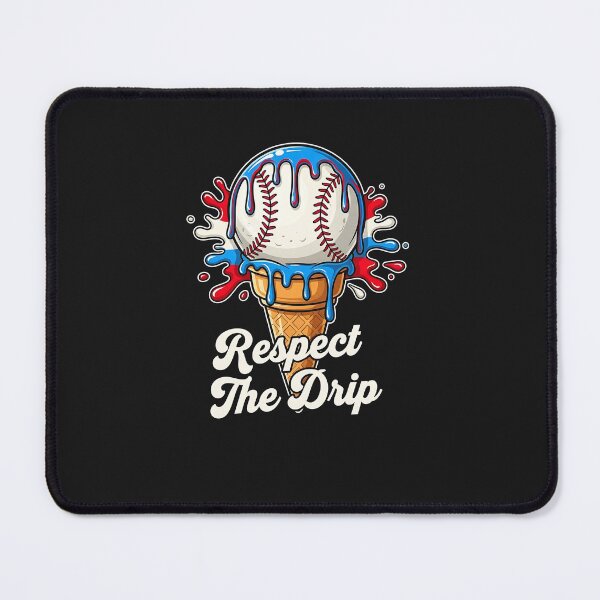 Item preview, Baseball Respect The Drip Ice Cream Melting Youth Boys Drip designed and sold by diyoor.