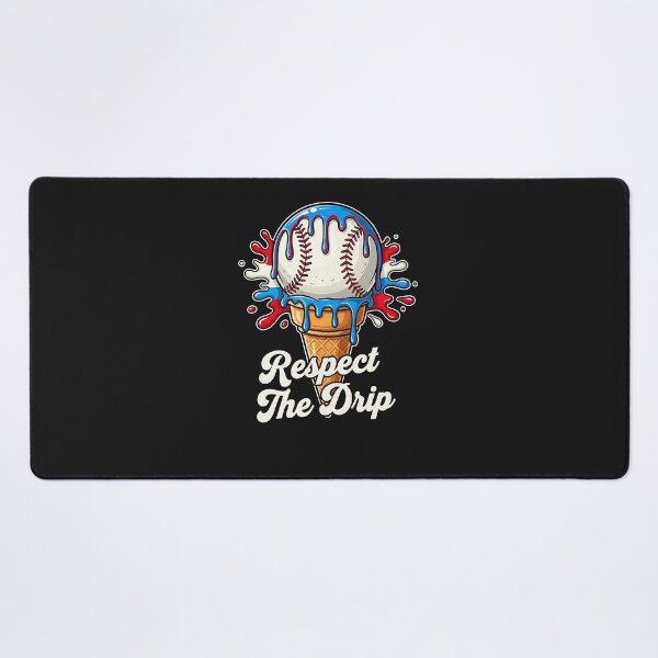 Item preview, Baseball Respect The Drip Ice Cream Melting Youth Boys Drip designed and sold by diyoor.