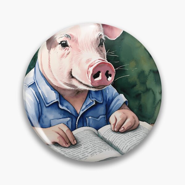 Item preview, Oink And Ink A Swines Tale designed and sold by AylinNorris.