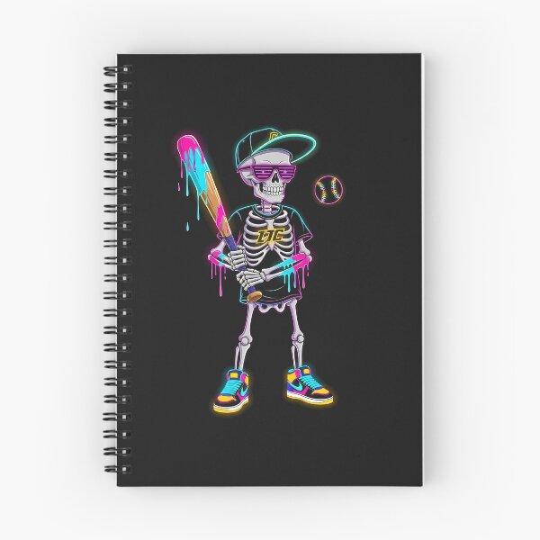 Item preview, Baseball Skeleton Drip Baseball Ice Cream Drip Baseball Drip  designed and sold by diyoor.