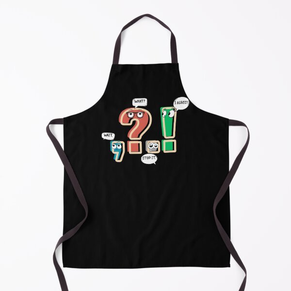Item preview, it, What? Stop It. I Agree! – Funny Punctuation Marks Cartoon Design designed and sold by Ania_BM.