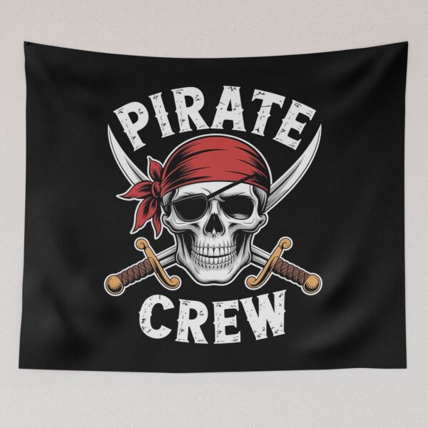 Item preview, Pirate Crew Flag Skull Family Matching designed and sold by Patricsselin.