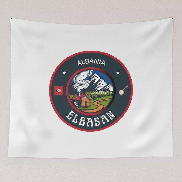 Item preview, Elbasan Albania Emblem designed and sold by World Designs.