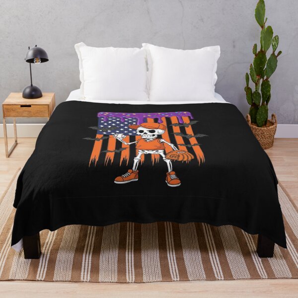 Item preview, Baseball Skeleton US Flag Ice Cream Drip Halloween designed and sold by diyoor.