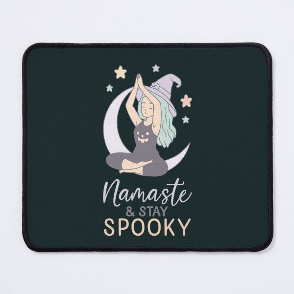 Item preview, Pastel Witch Yoga Halloween Design – Cozy Spooky Gift for Mindful Souls designed and sold by kakaworld.