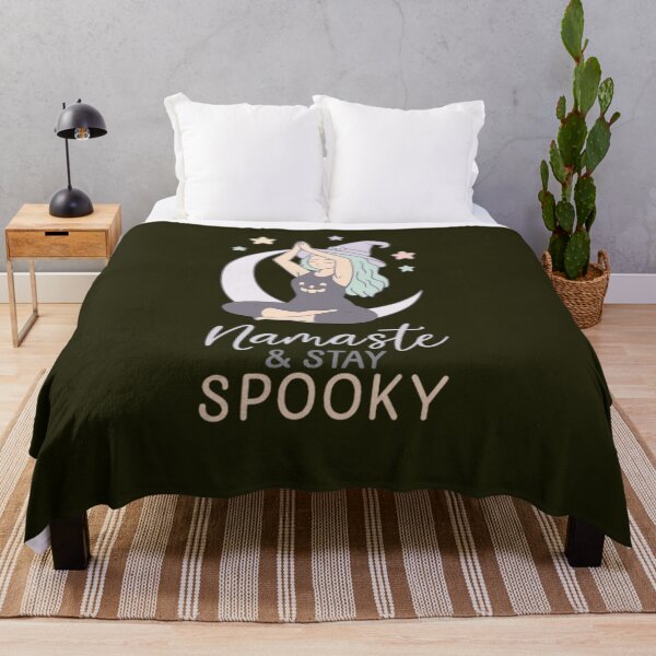 Item preview, Pastel Witch Yoga Halloween Design – Cozy Spooky Gift for Mindful Souls designed and sold by kakaworld.