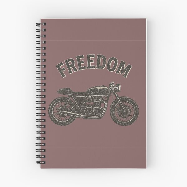 Item preview, Freedom Ride - Vintage Dark Motorcycle Design designed and sold by DesignArtShop06.