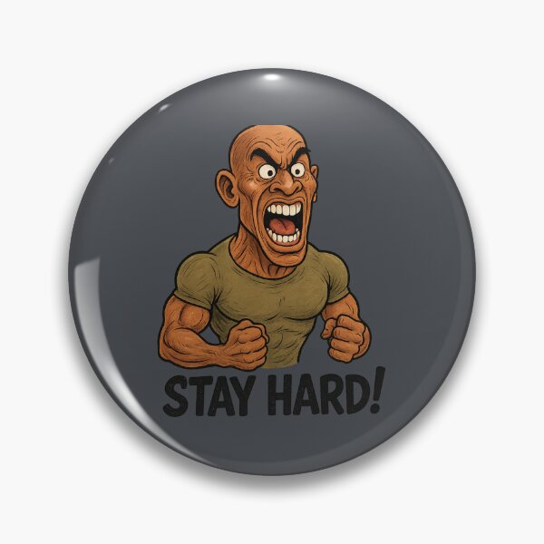 Item preview, Stay Hard - Motivational Fitness Design designed and sold by DesignArtShop06.