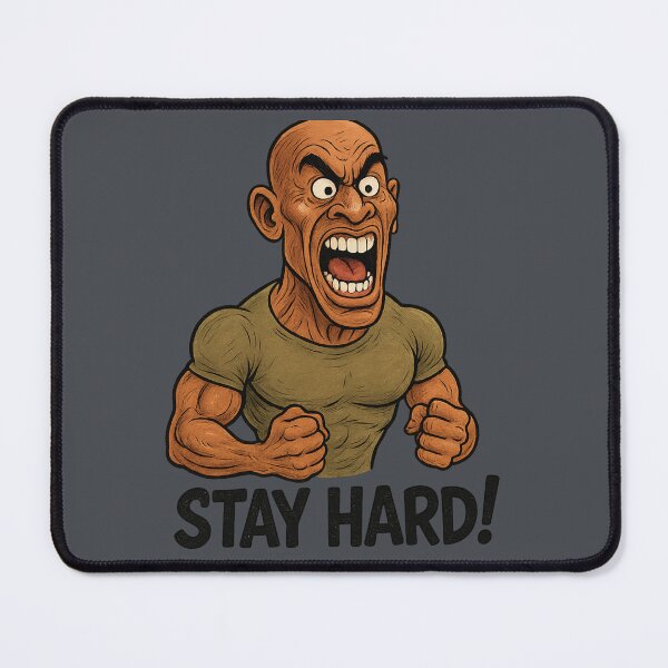 Item preview, Stay Hard - Motivational Fitness Design designed and sold by DesignArtShop06.