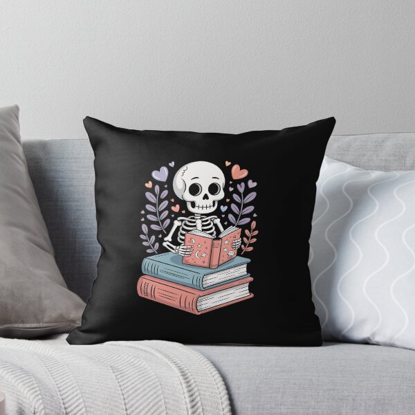 Item preview, Skeleton Reading on Books designed and sold by jkrphoto.