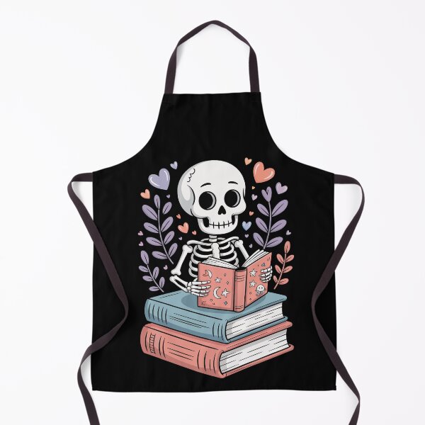 Item preview, Skeleton Reading on Books designed and sold by jkrphoto.