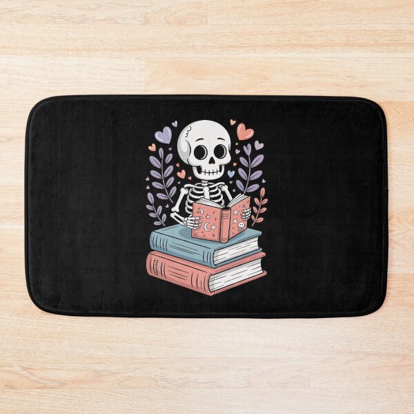 Item preview, Skeleton Reading on Books designed and sold by jkrphoto.