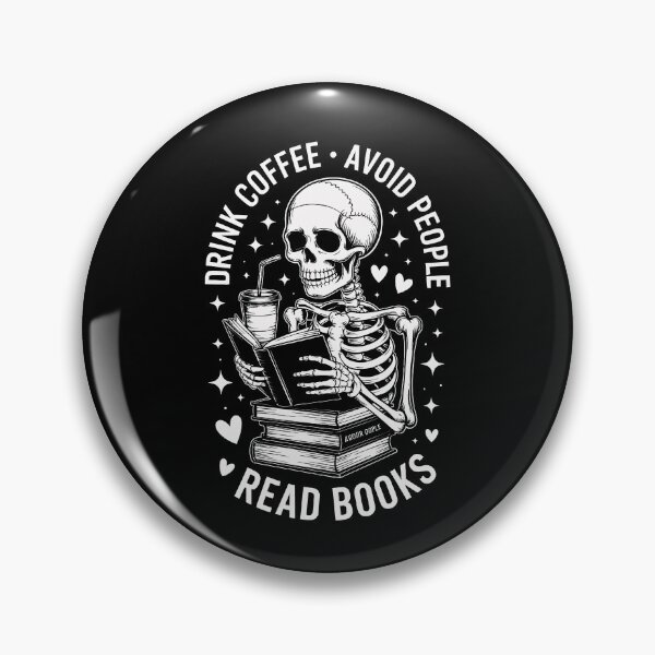 Item preview, Drink Coffee, Avoid People, Read Books designed and sold by jkrphoto.