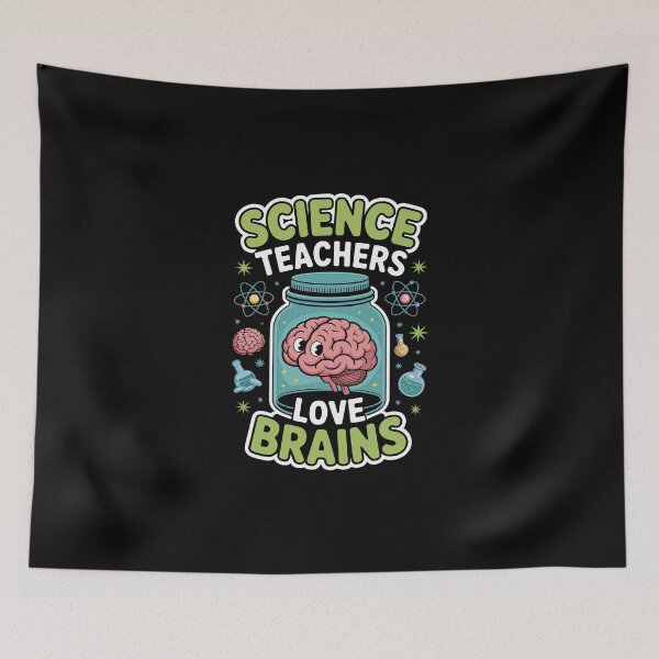 Item preview, Science Teachers Love Brains designed and sold by jkrphoto.
