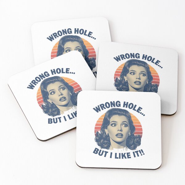 Item preview, Wrong hole... but I like it! designed and sold by NicMacTees.