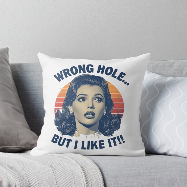 Item preview, Wrong hole... but I like it! designed and sold by NicMacTees.
