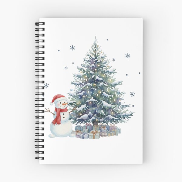 Item preview, Essential Winter Wonderland: Watercolor Snowman & Christmas Tree Bundle designed and sold by MaliEva.