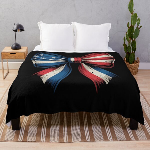 Item preview, Memorial Day Cute USA Flag Bow Coquette Women Girls designed and sold by Formatage.