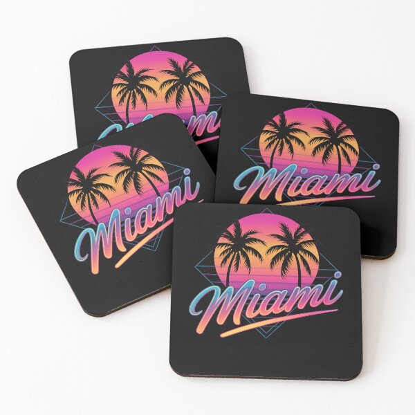 Item preview, Miami - Vaperwave Synthwave 80s Style Retro Palm Trees  designed and sold by Formatage.