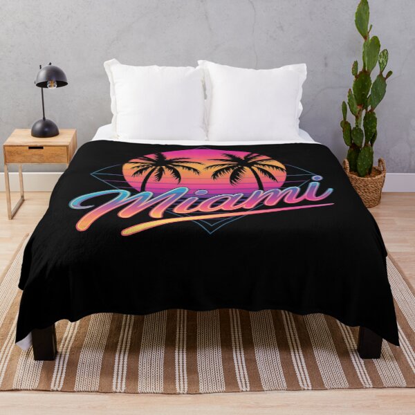 Item preview, Miami - Vaperwave Synthwave 80s Style Retro Palm Trees designed and sold by Formatage.