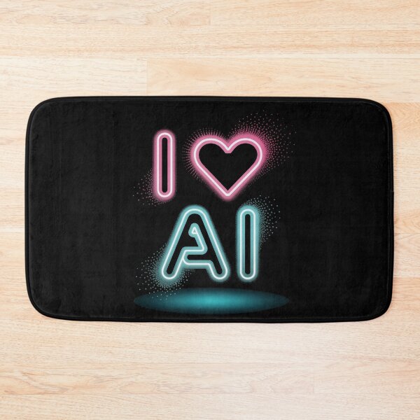 Item preview, I love AI designed and sold by jkrphoto.