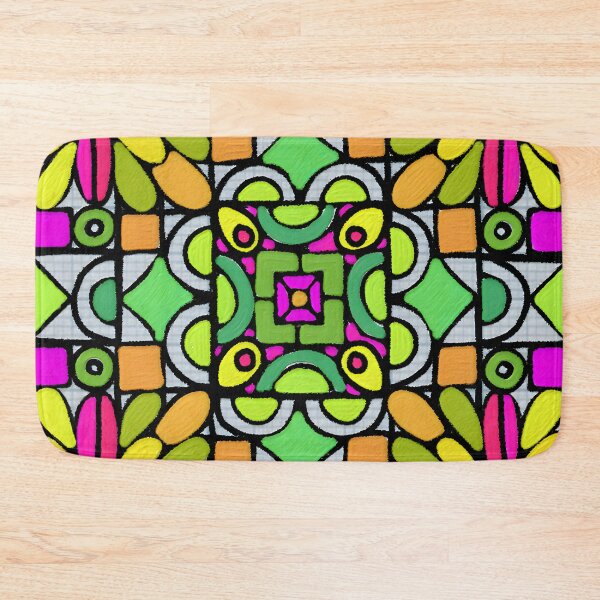 Item preview, Fluro GRIDOODLE designed and sold by bekki smith.
